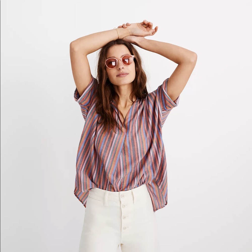 Madewell rainbow top